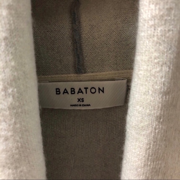 Babaton Aritzia Beekman Sweater Open Front Gray Size XS Cardigan FKM1–3319-48 - Picture 8 of 10